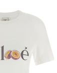 Chloé White Cotton T-Shirt