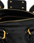 Chloé Black Buffalo Leather Handbag