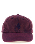 The Attico Purple Cotton Cap (Baseball Hat)