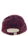 The Attico Purple Cotton Cap (Baseball Hat)