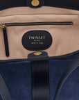 Twinset Blue Polyethylene Shoulder Bag