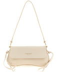 Twinset White Leather Shoulder Bag