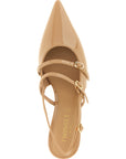 Twinset Beige Polyethylene Mid Heel Pumps