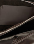 The Attico Brown Calfskin Shoulder Bag