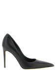 Alexander McQueen Black Calfskin High Heel Pumps