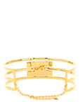 Elisabetta Franchi Gold Brass Necklace