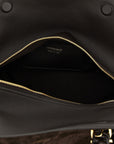 Ferragamo Brown Goatskin Handbag