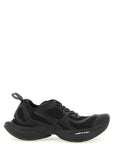 Balenciaga Black Polyester Athletic Sneakers