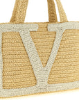 Valentino Garavani White Viscose Tote Bag