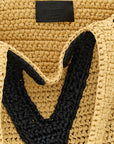Valentino Garavani Beige Viscose Tote Bag