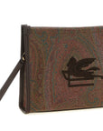 Etro Multicolor Cotton Clutch Bag