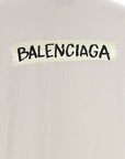 Balenciaga Gray Cotton T-Shirt