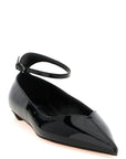 Christian Louboutin Black Calfskin Ballet Flats