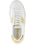 Versace Gold Nylon Platform Sneakers