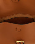 Valentino Garavani Brown Calfskin Shoulder Bag