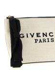 Givenchy Beige Cotton Clutch Bag