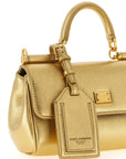 Dolce & Gabbana Gold Calfskin Handbag