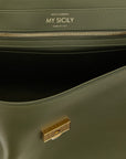 Dolce & Gabbana Bicolor Calfskin Handbag