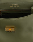 Dolce & Gabbana Bicolor Calfskin Handbag