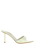 LE SILLA Bicolor Calfskin Stiletto Heel Sandals