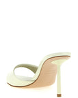 LE SILLA Bicolor Calfskin Stiletto Heel Sandals