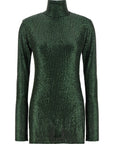 Norma Kamali Bicolor Polyester Short Dress