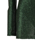 Norma Kamali Bicolor Polyester Short Dress