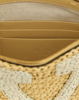Valentino Garavani White Viscose Clutch Bag