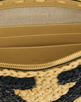 Valentino Garavani Black Viscose Clutch Bag