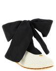 Valentino Garavani Bicolor Lamb Leather Ballet Flats