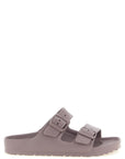 Birkenstock Purple Synthetic Flat Sandals