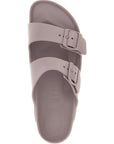 Birkenstock Purple Synthetic Flat Sandals