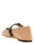Versace Multicolor Lamb Leather Ballet Flats