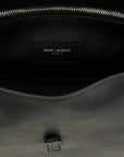 Saint Laurent Black Calfskin Shoulder Bag