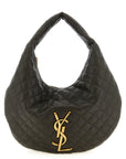 Saint Laurent Brown Lamb Leather Shoulder Bag