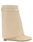 Givenchy Beige Calfskin Ankle Boots