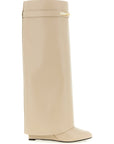 Givenchy Beige Calfskin Over The Knee