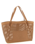 Twinset Brown Polyethylene Tote Bag