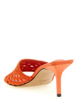 Jacquemus Orange Polyester Platform Sandals