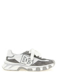 Dolce & Gabbana Gray Polyester Athletic Sneakers