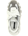 Dolce & Gabbana Gray Polyester Athletic Sneakers