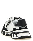 Dolce & Gabbana Bicolor Polyester Athletic Sneakers