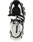 Dolce & Gabbana Bicolor Polyester Athletic Sneakers