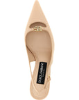 Dolce & Gabbana Multicolor Lamb Leather Mid Heel Pumps