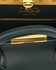 Dolce & Gabbana Bicolor Calfskin Handbag