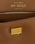 Dolce & Gabbana Brown Calfskin Handbag