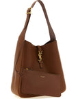 Saint Laurent Brown Calfskin Shoulder Bag