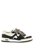 Fendi Bicolor Calfskin Athletic Sneakers
