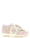 Off-White Multicolor Leather Low Top Sneakers