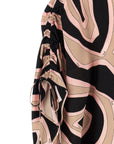 Emilio Pucci Multicolor Silk Short Dress